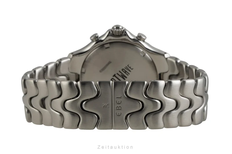 Ebel Sportwave chronograph steel / titanium quartz men's watch E9251642 [2602149]
