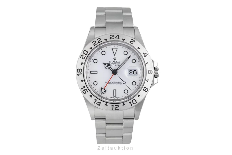 Rolex Explorer II steel automatic men's watch 16570 [2602649]