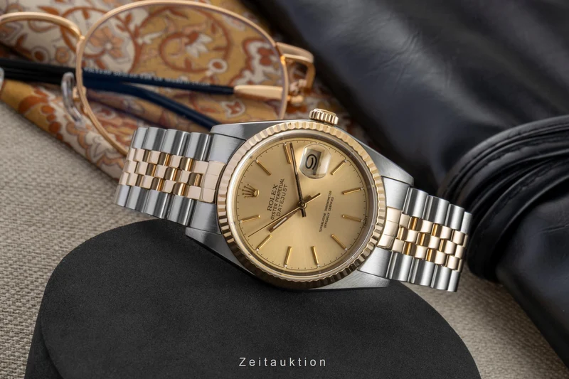 Rolex Datejust steel / gold automatic men's watch 16233 [2602383]