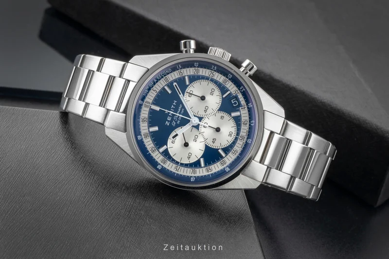 Zenith Chronomaster chronograph steel automatic men's watch 03.3200.3600/51.M3200 LP: 10800EUR [2602634]