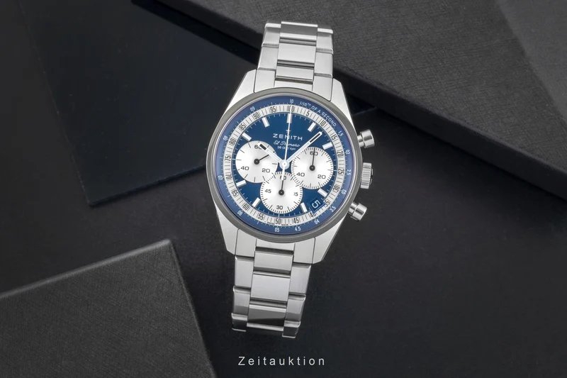 Zenith Chronomaster chronograph steel automatic men's watch 03.3200.3600/51.M3200 LP: 10800EUR [2602634]