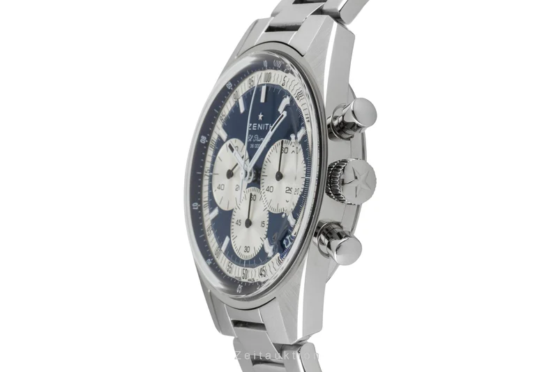 Zenith Chronomaster chronograph steel automatic men's watch 03.3200.3600/51.M3200 LP: 10800EUR [2602634]