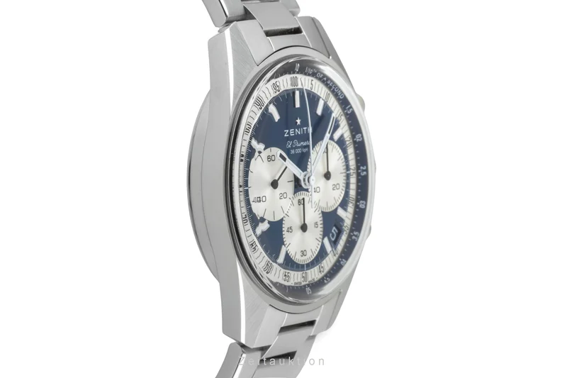 Zenith Chronomaster chronograph steel automatic men's watch 03.3200.3600/51.M3200 LP: 10800EUR [2602634]