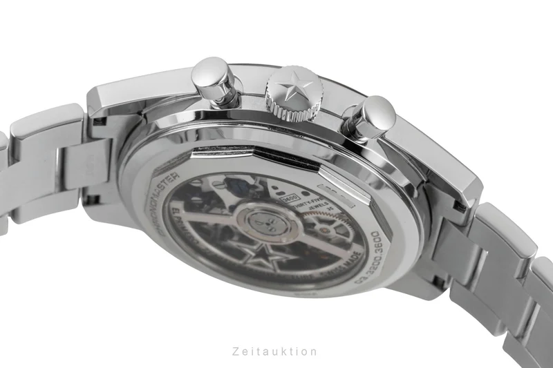 Zenith Chronomaster chronograph steel automatic men's watch 03.3200.3600/51.M3200 LP: 10800EUR [2602634]