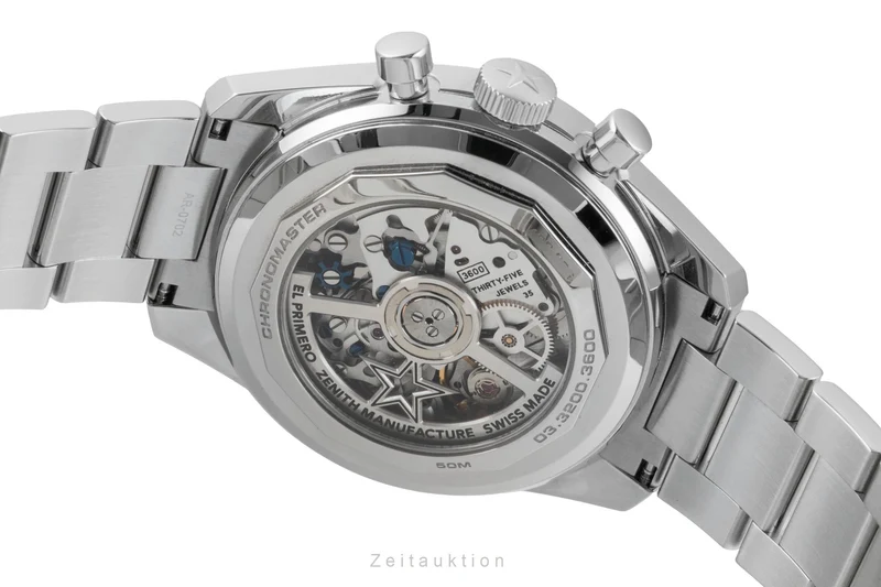 Zenith Chronomaster chronograph steel automatic men's watch 03.3200.3600/51.M3200 LP: 10800EUR [2602634]