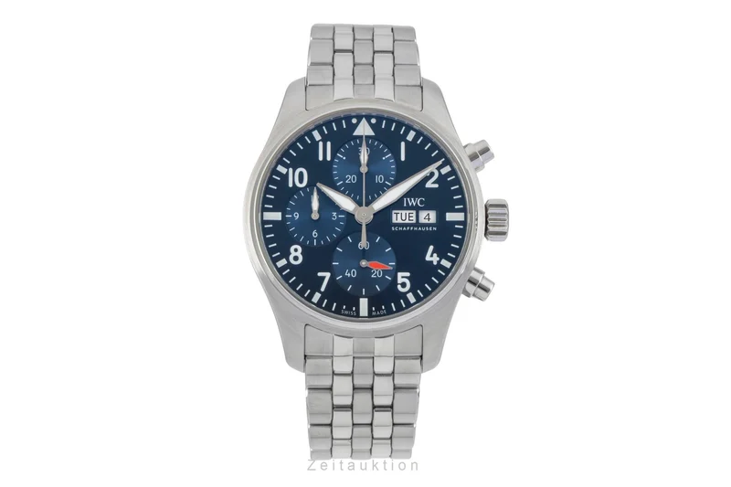 IWC Fliegerchronograph chronograph steel automatic men's watch IW388102 LP: 8600EUR [2602381]