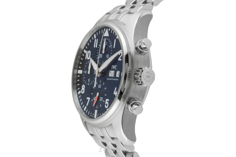 IWC Fliegerchronograph chronograph steel automatic men's watch IW388102 LP: 8600EUR [2602381]