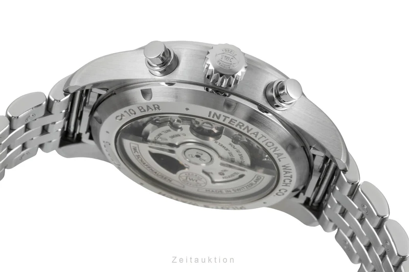 IWC Fliegerchronograph chronograph steel automatic men's watch IW388102 LP: 8600EUR [2602381]