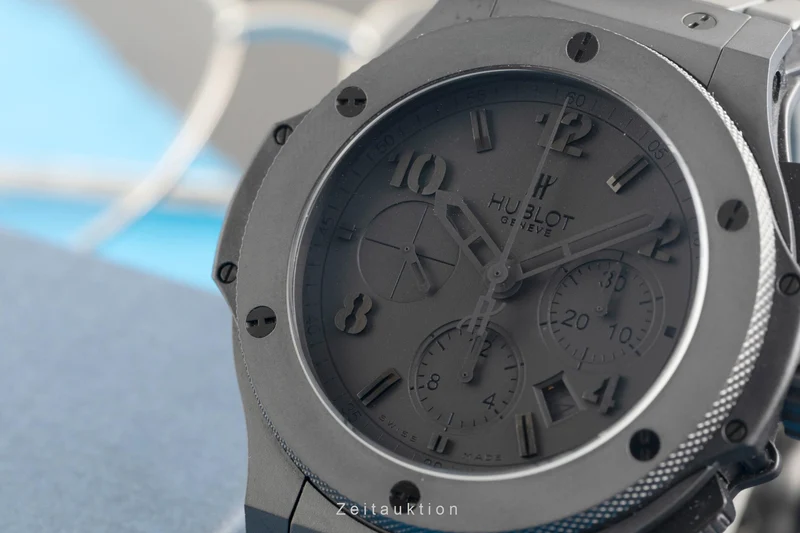 Hublot Big Bang chronograph ceramic / titanium automatic men's watch 301.CI.1110.CI Limited [2602716]