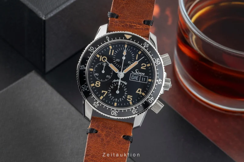 Sinn 103 ST chronograph steel automatic men's watch 103 St Sa Limited [2602735]