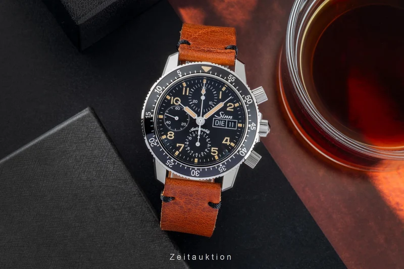 Sinn 103 ST chronograph steel automatic men's watch 103 St Sa Limited [2602735]