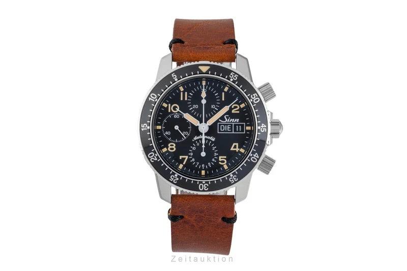 Sinn 103 ST chronograph steel automatic men's watch 103 St Sa Limited [2602735]