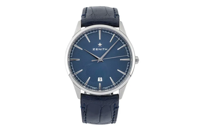 Zenith Elite steel automatic men's watch 03.3100.670/02.C922 LP: 6500EUR [2602613]