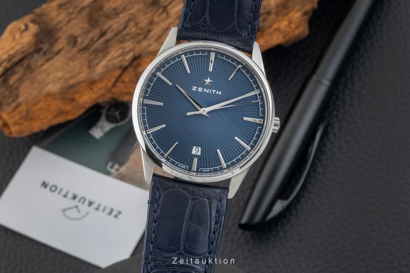 Zenith Elite steel automatic men's watch 03.3100.670/02.C922 LP: 6500EUR [2602613]