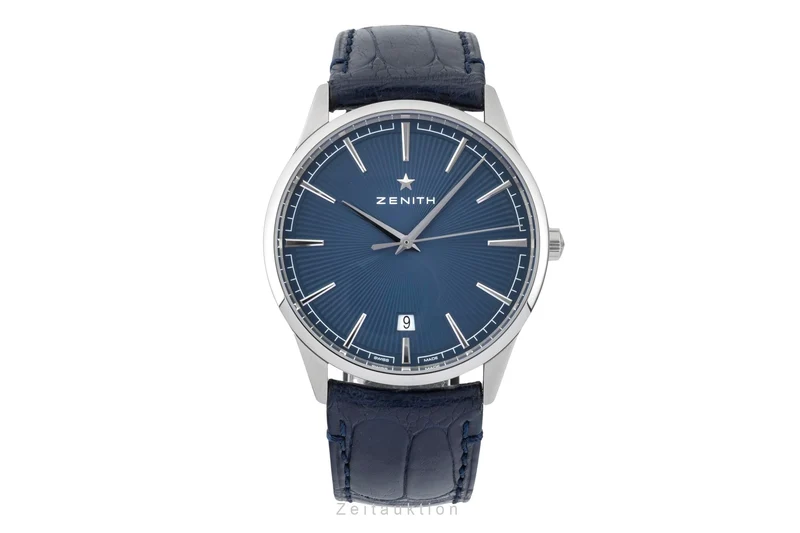 Zenith Elite steel automatic men's watch 03.3100.670/02.C922 LP: 6500EUR [2602613]