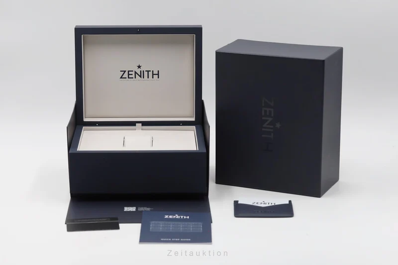 Zenith Elite steel automatic men's watch 03.3100.670/02.C922 LP: 6500EUR [2602613]