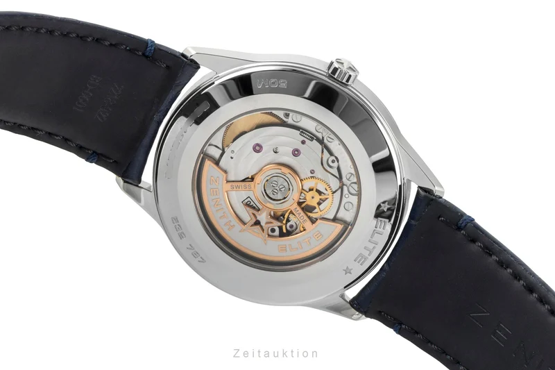 Zenith Elite steel automatic men's watch 03.3100.670/02.C922 LP: 6500EUR [2602613]
