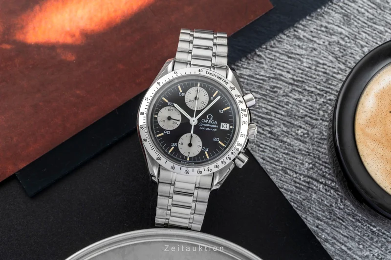 Omega Speedmaster Date chronograph steel automatic men's watch 3511.50.00 [2602538]