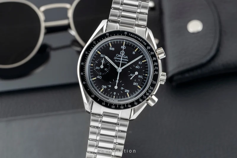 Omega Speedmaster chronograph steel automatic men's watch 3510.50.00 [2601916]