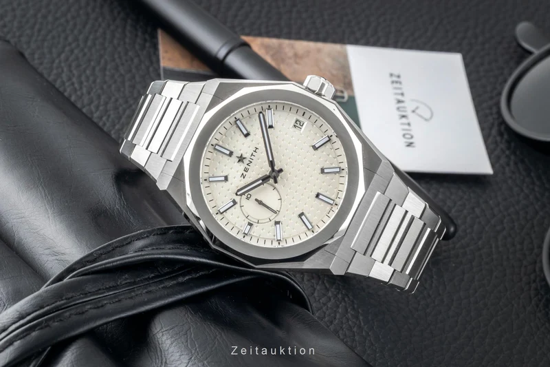Zenith Defy steel automatic men's watch 03.9300.3620/01.I001 LP: 9800EUR [2602722]