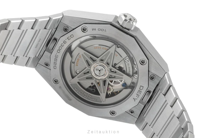 Zenith Defy steel automatic men's watch 03.9300.3620/01.I001 LP: 9800EUR [2602722]