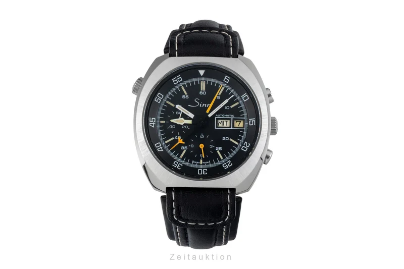 Sinn 141 GMT chronograph steel automatic men's watch 141 Vintage [2601733]