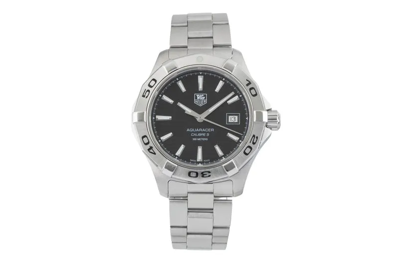 Tag Heuer Aquaracer steel automatic men's watch WAP2010.BA0830 LP: 4550EUR [2602479]