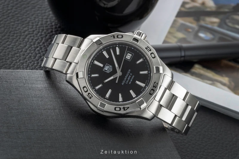 Tag Heuer Aquaracer steel automatic men's watch WAP2010.BA0830 LP: 4550EUR [2602479]