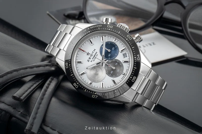 Zenith Chronomaster chronograph steel automatic men's watch 03.3100.3600/69.M3100 LP: 12200EUR [2601961]