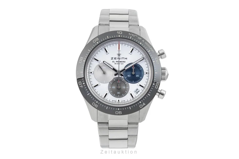 Zenith Chronomaster chronograph steel automatic men's watch 03.3100.3600/69.M3100 LP: 12200EUR [2601961]