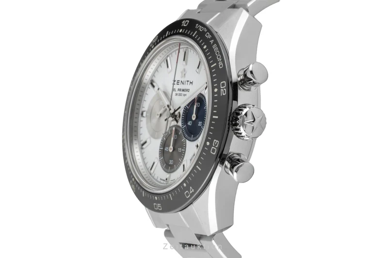 Zenith Chronomaster chronograph steel automatic men's watch 03.3100.3600/69.M3100 LP: 12200EUR [2601961]