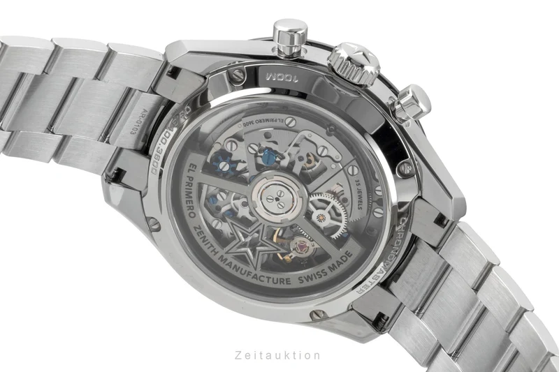 Zenith Chronomaster chronograph steel automatic men's watch 03.3100.3600/69.M3100 LP: 12200EUR [2601961]