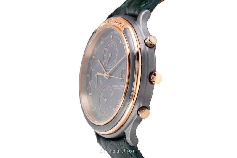 Audemars Piguet Huitieme chronograph tantalum / gold automatic men's watch 25644 [2601573]