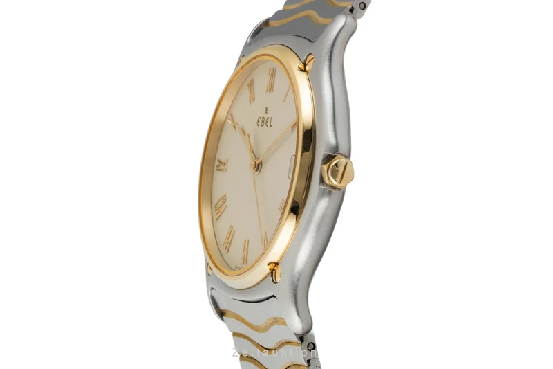 Ebel Classic Wave steel / gold quartz men's watch E1187141 [2602394]
