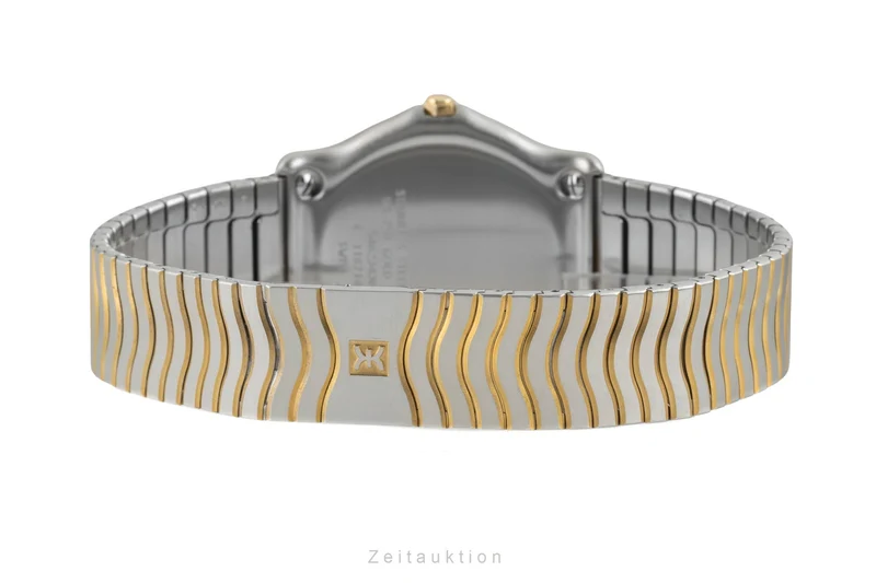 Ebel Classic Wave steel / gold quartz men's watch E1187141 [2602394]
