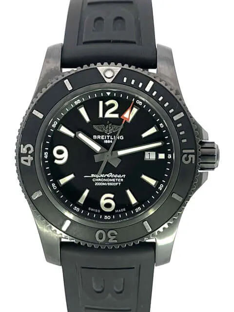 Breitling Superocean Automatic 46 Black Steel M17368B71B1S1 aus 2021