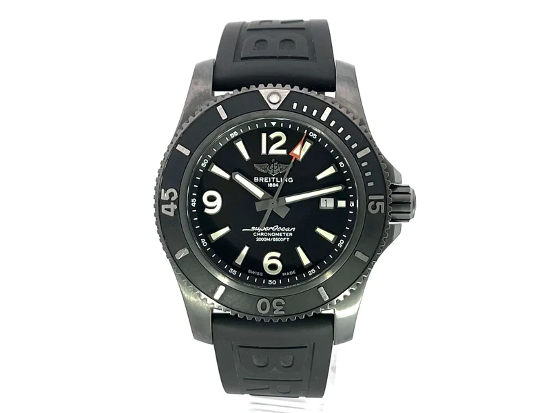 Breitling Superocean Automatic 46 Black Steel M17368B71B1S1 aus 2021