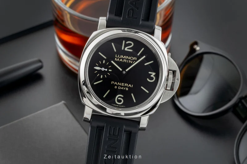 Panerai Luminor Marina steel manual winding men's watch PAM00510 LP: 6200EUR [2602567]