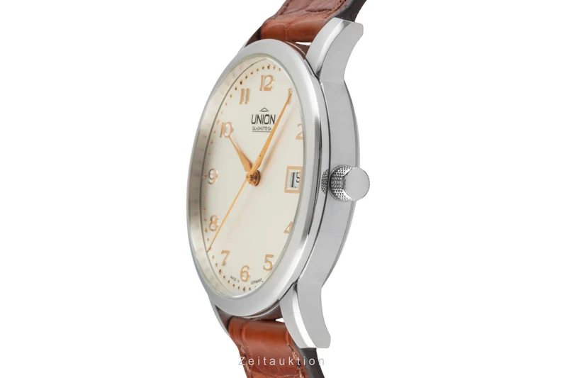 Union Glashütte Diplomat steel automatic men's watch 26.11.16.02.10 [2602343]