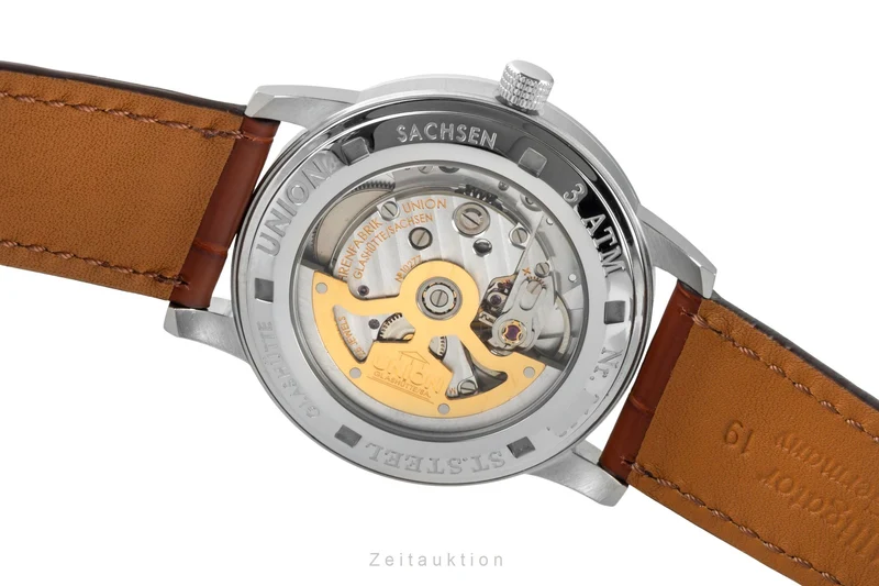 Union Glashütte Diplomat steel automatic men's watch 26.11.16.02.10 [2602343]