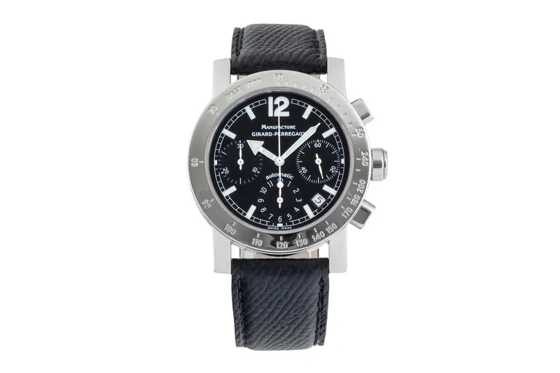 Girard Perregaux 7000 chronograph steel automatic men's watch 7030 [2602345]