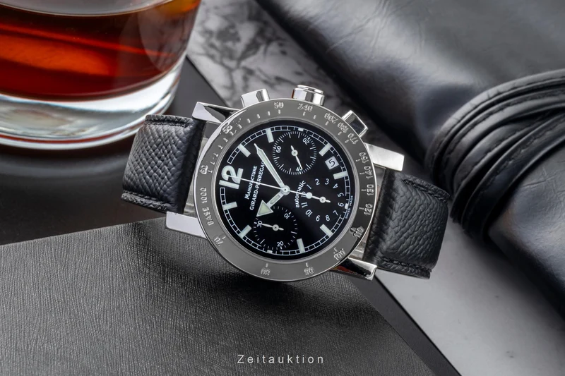 Girard Perregaux 7000 chronograph steel automatic men's watch 7030 [2602345]