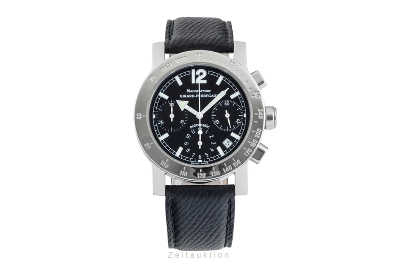 Girard Perregaux 7000 chronograph steel automatic men's watch 7030 [2602345]