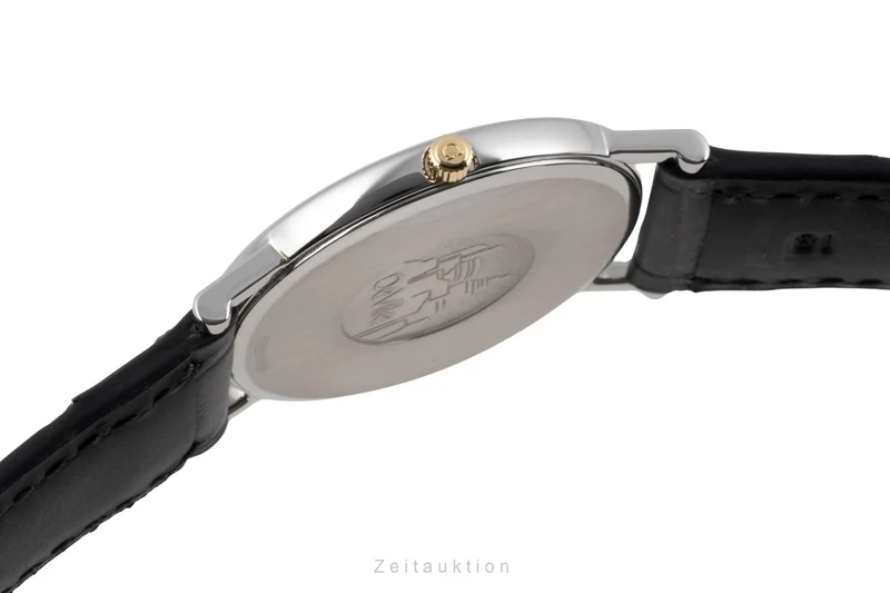 Omega De Ville gilt / steel quartz women's watch 196.2379 [2602299]