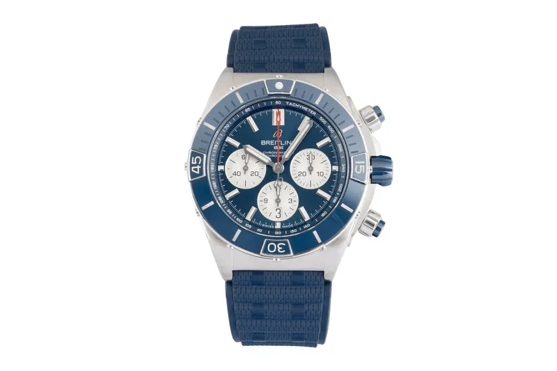 Breitling Chronomat chronograph steel automatic men's watch AB0136161C1S1 LP: 10000EUR [2602207]