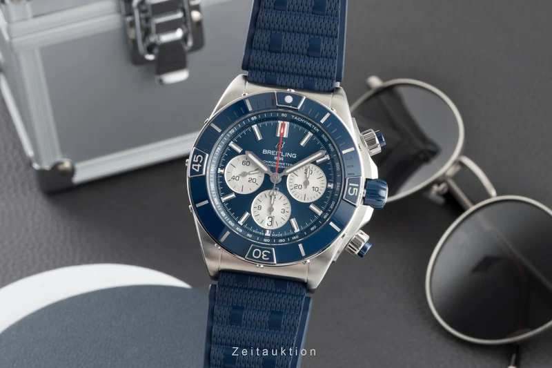 Breitling Chronomat chronograph steel automatic men's watch AB0136161C1S1 LP: 10000EUR [2602207]