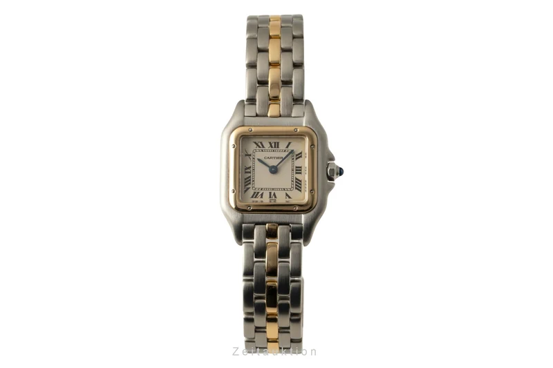 Cartier Panthere steel / gold quartz women's watch 84083242 [2602105]