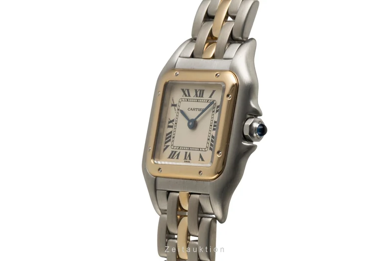 Cartier Panthere steel / gold quartz women's watch 84083242 [2602105]