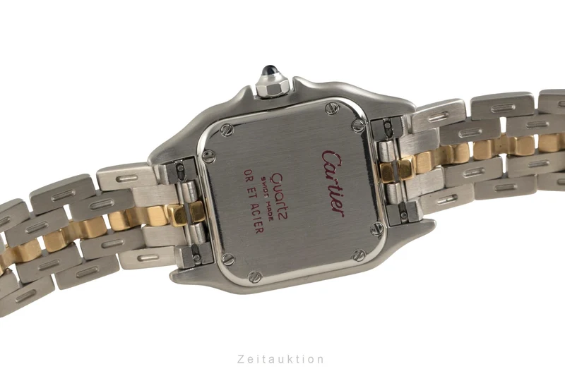 Cartier Panthere steel / gold quartz women's watch 84083242 [2602105]