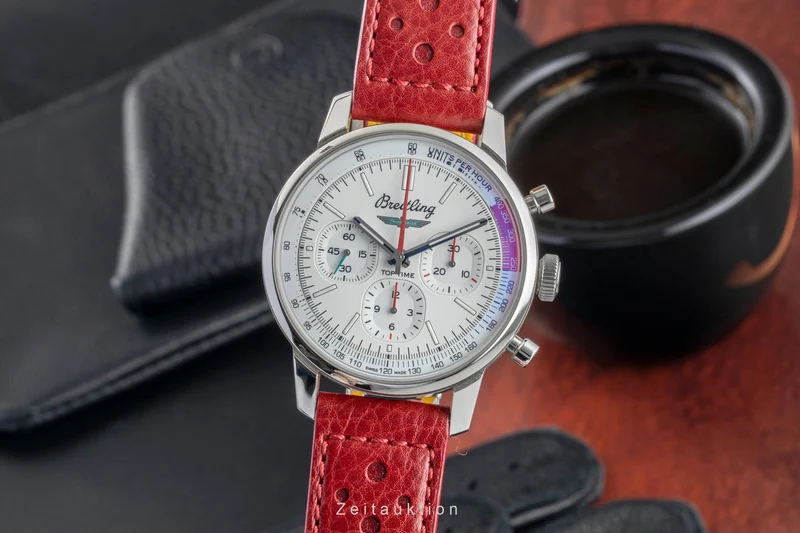 Breitling Top Time chronograph steel automatic men's watch AB01766A1A1X1 LP: 7250EUR [2602138]